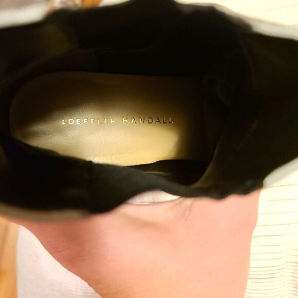 Loeffler Randall Nellie Silver Chelsea Pointed Booties 6.5 - Picture 7 of 10